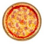 Pizza Prosciutto mit Prosciutto-Schinken, Mozzarella & Tomatensauce – frisch gebacken bei Tasty Food.